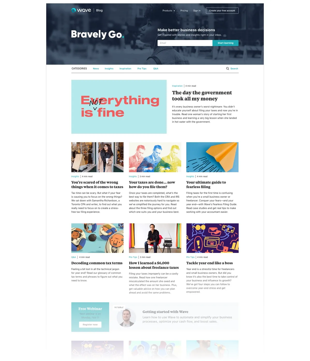 Wave - blog