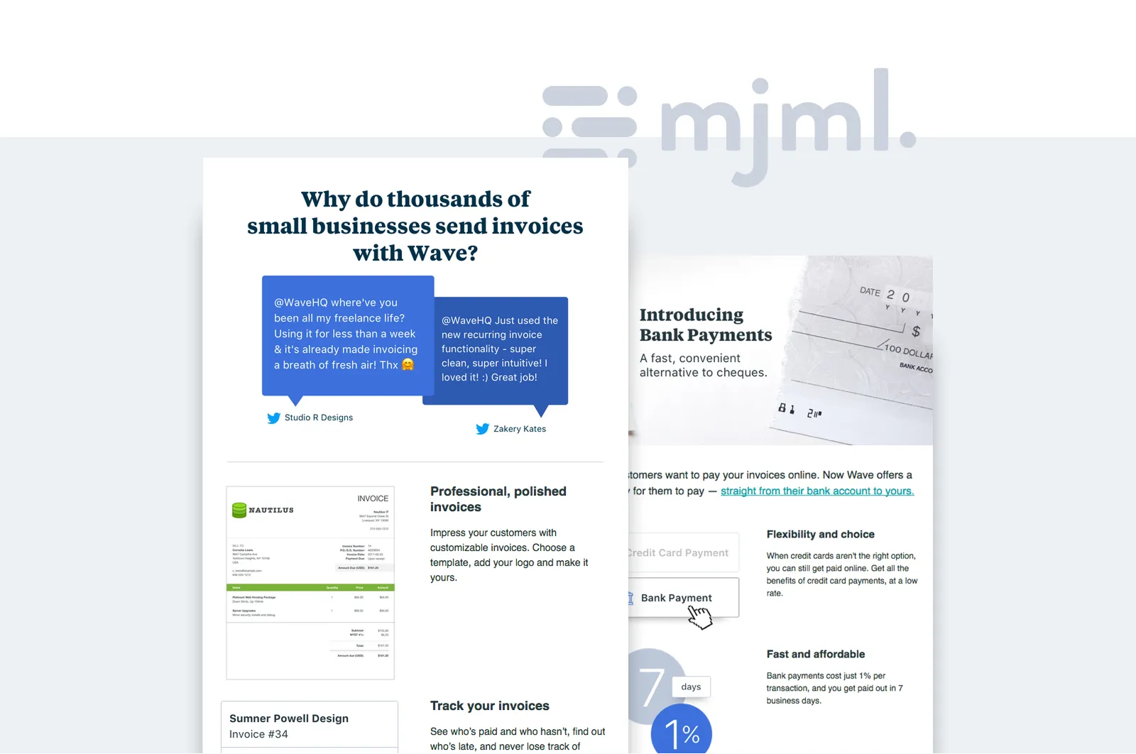 Wave email templates